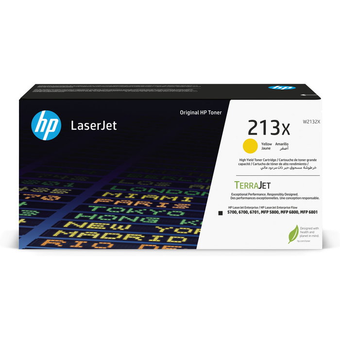 HP 213X W2132X Jaune