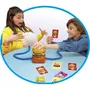 Lansay Burger Boom - Jeu de société familial pour enfants dès 5 ans - Jeu de cartes et action où l'on gonfle le ventre d'un burger jusqu'à l'explosion