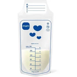 MAM Sachets de conservation - Pack de 25 - 180 ml