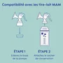 MAM Sachets de conservation - Pack de 25 - 180 ml