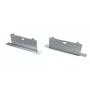 Tapón Final Perfíl Tipo SORGA Aluminium - Blanc - Con Agujero