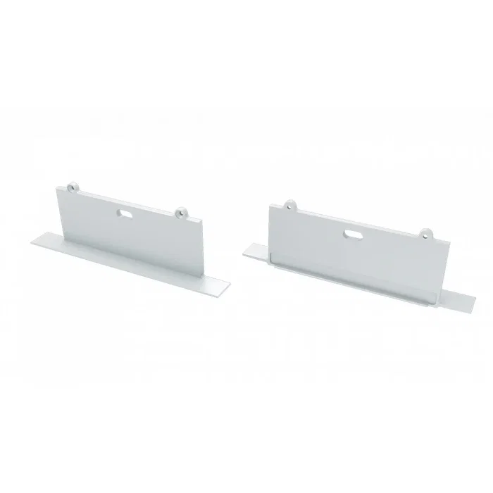 Tapón Final Perfíl Tipo SORGA Aluminium - Blanc - Con Agujero Tapón Final Perfíl Tipo SORGA Aluminium - Blanc - Con Agujero