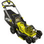 Ryobi Tondeuse poussée 18V Brushless - Ø coupe 40 cm - Batterie 5,0 Ah & Chargeur 2,0 A - RY18LMX40C-150