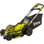 Ryobi Tondeuse poussée 18V Brushless - Ø coupe 40 cm - Batterie 5,0 Ah & Chargeur 2,0 A - RY18LMX40C-150
