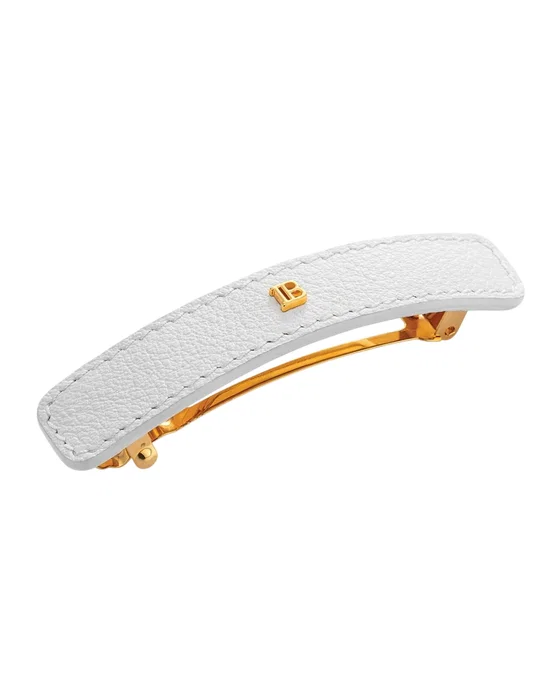Balmain Legacy Hair Clip Blanc Balmain Legacy Hair Clip Blanc
