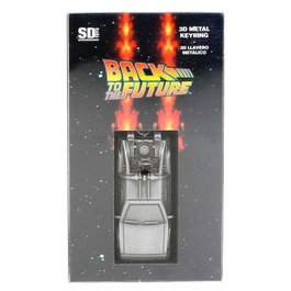 SD Toys Porte-clés métal DeLorean Retour vers le Futur 7 cm