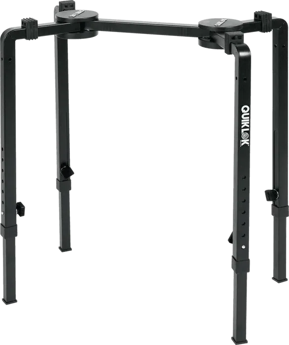 Quiklok Mesa Teclado / Mezclador Plegable (Hauteur Et Largeur Ajustables) Support Clavier Acier