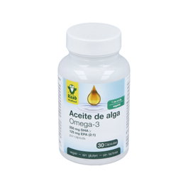 RAAB VITALFOOD Huile d'algue Oméga 3 1183mg 30 capsules Vegan