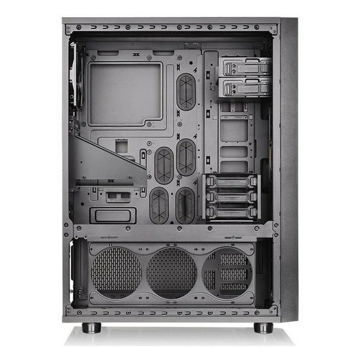 Boîtier ATX semi-tour THERMALTAKE CA-1F8-00M1WN-02 Bleu Noir