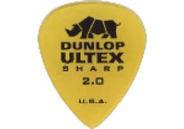DUNLOP Player's Pack de 6 médiators, 2,00 mm