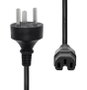ProXtend Câble d'alimentation Denmark EDB vers C15, 1m, Noir