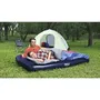 Bestway Matelas gonflable camping 2 places, modèle 67225, 191 cm x 137 cm x 22 cm, avec pompe à pied intégrée - Capacité max 300 kg