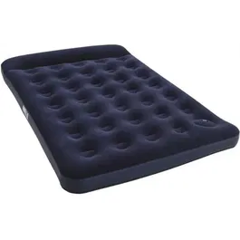 Bestway Matelas gonflable camping 2 places, modèle 67225, 191 cm x 137 cm x 22 cm, avec pompe à pied intégrée - Capacité max 300 kg