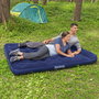 Bestway Matelas Gonflable 2 Places avec Pompe à Pied Intégrée - Bleu