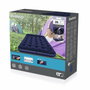 Bestway Matelas Gonflable 2 Places avec Pompe à Pied Intégrée - Bleu