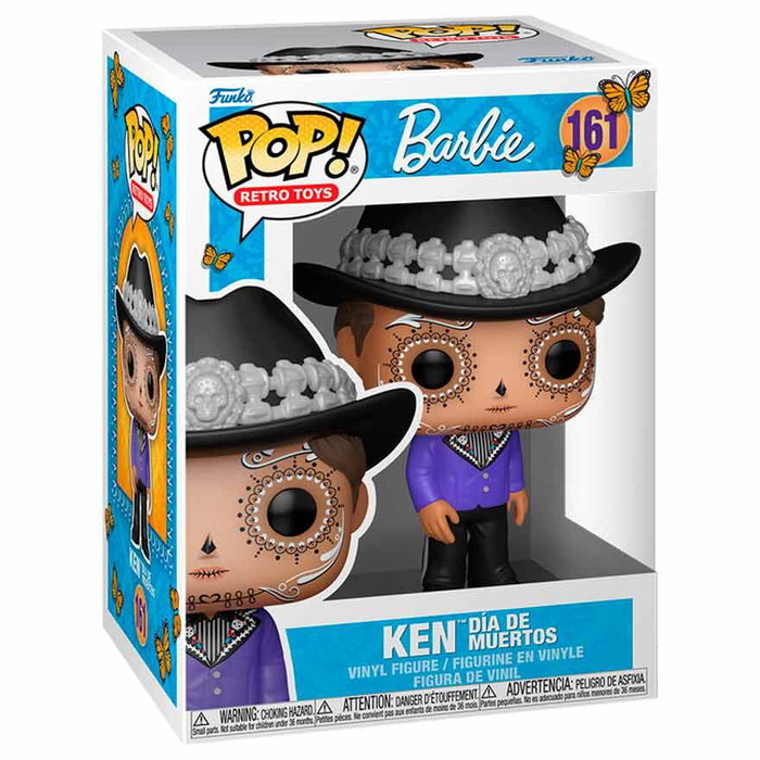Funko Barbie POP! Retro Toys Ken Dia de los Muertos Funko Barbie POP! Retro Toys Ken Dia de los Muertos