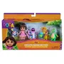 Spin Master Dora Coffret Figurines Amis Fantastiques Dora l'Exploratrice - 5 Figurines - Jouet Dès 3 Ans