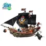 Playmobil 71530 Bateau Pirates avec Canon, Échelle et Crochet, 3 Personnages et Accessoires, 137 Pièces, Jeu de Rôle Créatif, À Partir de 4 Ans