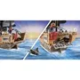 Playmobil 71530 Bateau Pirates avec Canon, Échelle et Crochet, 3 Personnages et Accessoires, 137 Pièces, Jeu de Rôle Créatif, À Partir de 4 Ans