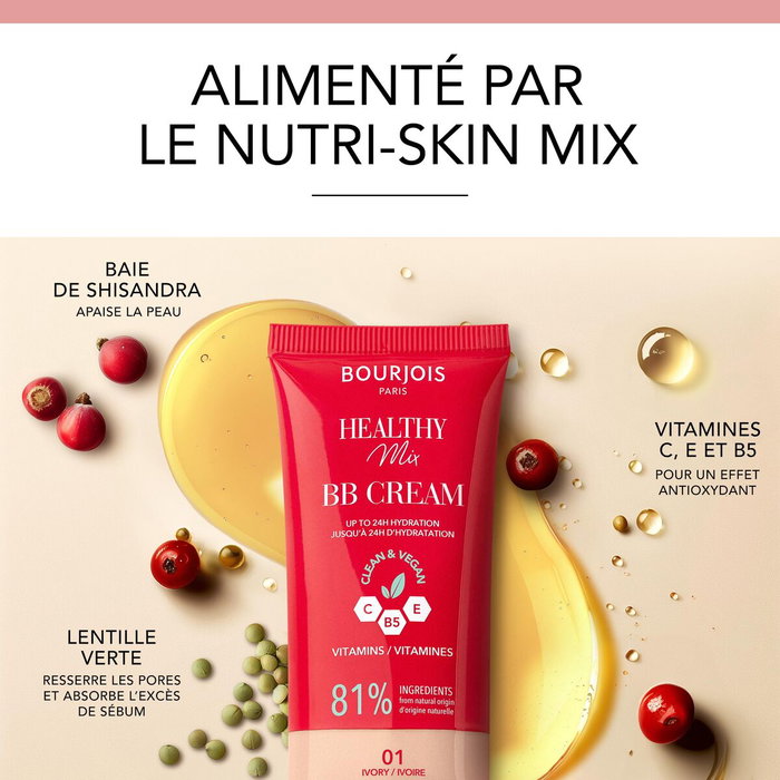 Bourjois Healthy Mix BB Crème 03.5-Beige chaud 30 ml Bourjois Healthy Mix BB Crème 03.5-Beige chaud 30 ml