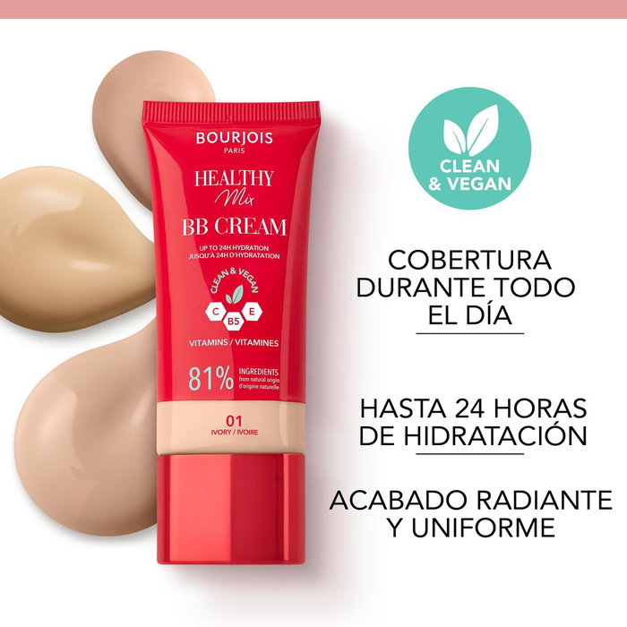 Bourjois Healthy Mix BB Crème 03.5-Beige chaud 30 ml Bourjois Healthy Mix BB Crème 03.5-Beige chaud 30 ml