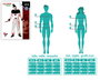 Disfraz Payaso Macabro - Mono Blanc avec Détails Noirs pour Homme Adultes - Costume d'Halloween et Événements Horrifiques - Taille XS-S