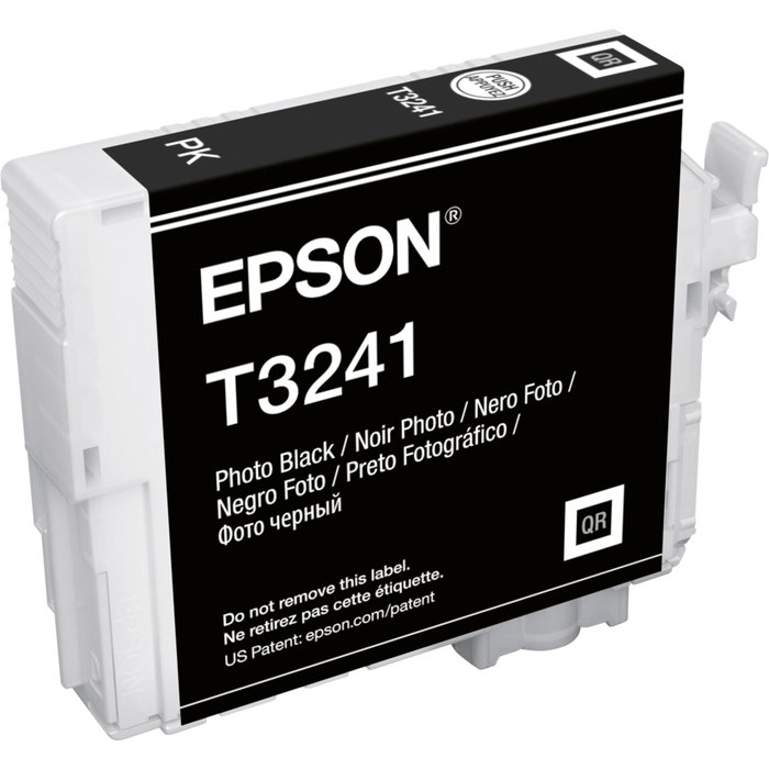 Epson Cartouche d'encre T3241 Noir Photo UltraChrome Hi-Gloss2 Epson Cartouche d'encre T3241 Noir Photo UltraChrome Hi-Gloss2