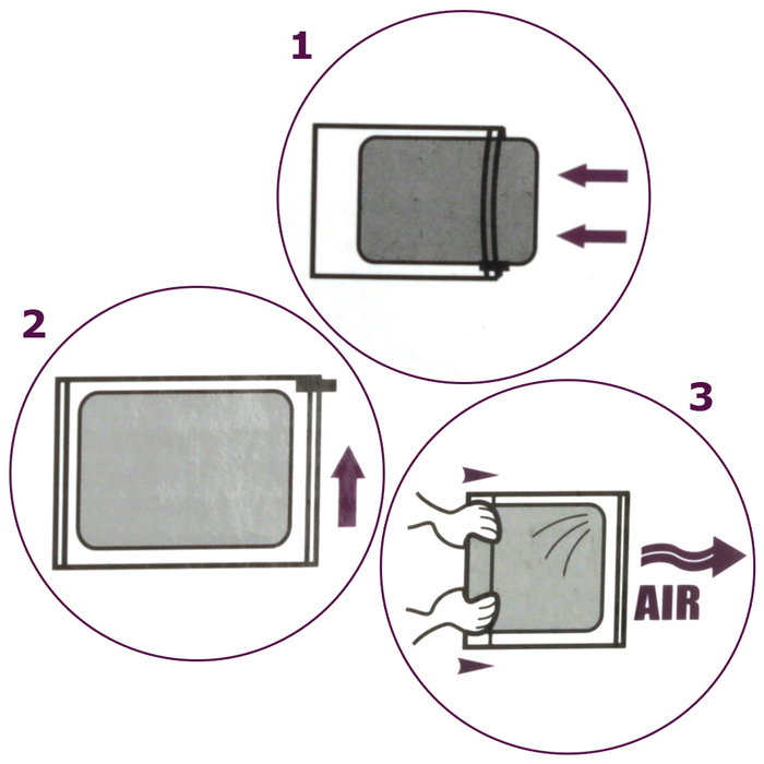Jet Lag Jeu de 2 Sacs de Compression pour Valise