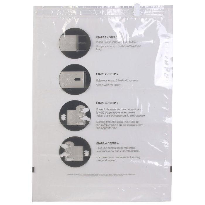Jet Lag Jeu de 2 Sacs de Compression pour Valise