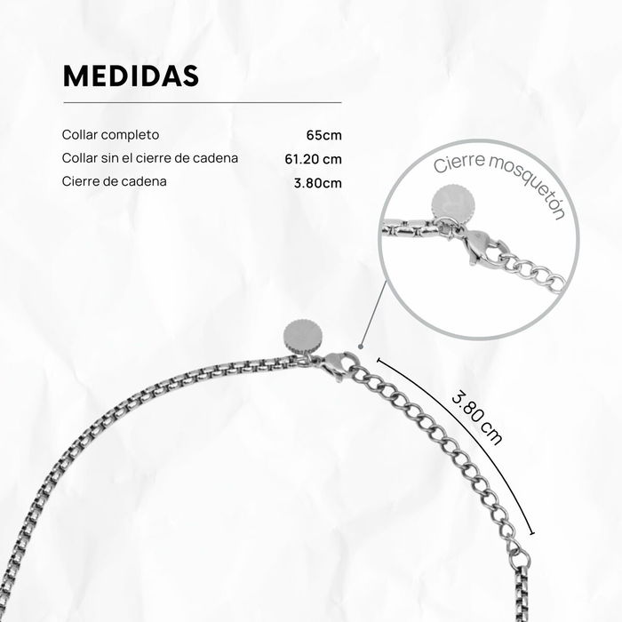 Pendentif Homme Radiant RH000272 Argenté Noir