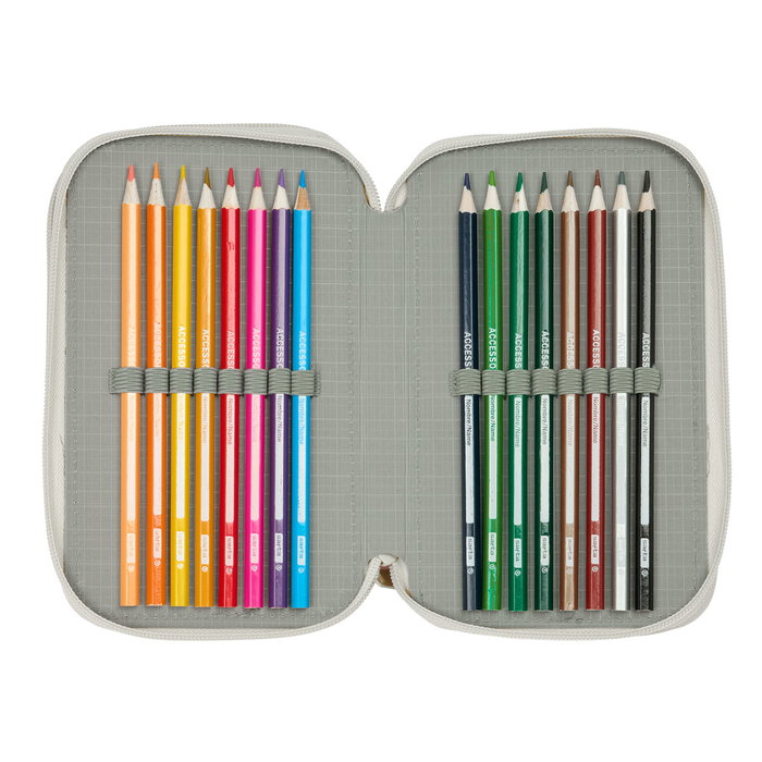 Fourre-tout Minnie Mouse Minty Rose 12,5 x 19,5 x 5,5 cm 37 Pièces Fourre-tout Minnie Mouse Minty Rose 12,5 x 19,5 x 5,5 cm 37 Pièces