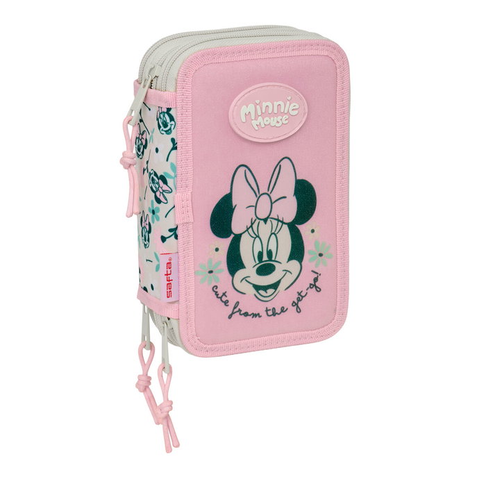 Fourre-tout Minnie Mouse Minty Rose 12,5 x 19,5 x 5,5 cm 37 Pièces Fourre-tout Minnie Mouse Minty Rose 12,5 x 19,5 x 5,5 cm 37 Pièces
