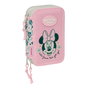 Fourre-tout Minnie Mouse Minty Rose 12,5 x 19,5 x 5,5 cm 37 Pièces