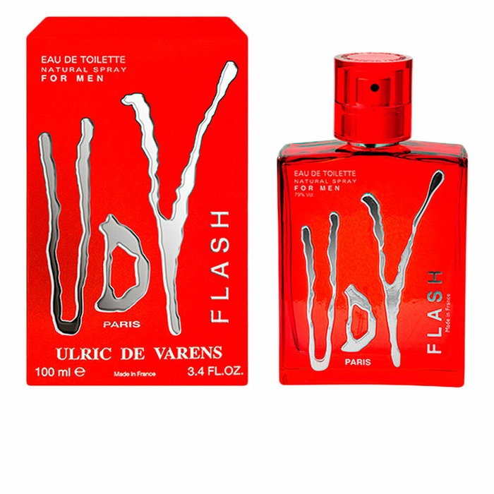 Ulric De Varens Flash Eau de Toilette pour Hommes 100 ml 100 ml Ulric De Varens Flash Eau de Toilette pour Hommes 100 ml 100 ml