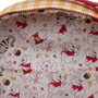 LOUNGEFLY Mochila Sac à dos Disney Winnie the Pooh Gingham 25 cm avec détails en cuir vegan, broderies et appliqués