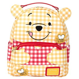 LOUNGEFLY Sac à dos Gingham Winnie the Pooh Disney 25cm
