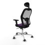 Piqueras y Crespo Chaise de Bureau Jorquera 2D086G1 Violet