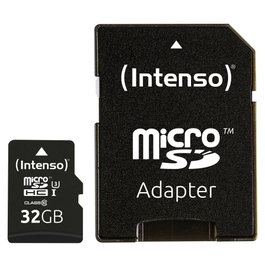 Intenso Carte mémoire Micro SD Professionnelle V30 32 Go avec adaptateur SD
