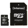 Intenso Carte mémoire Micro SD Professionnelle V30 32 Go avec adaptateur SD