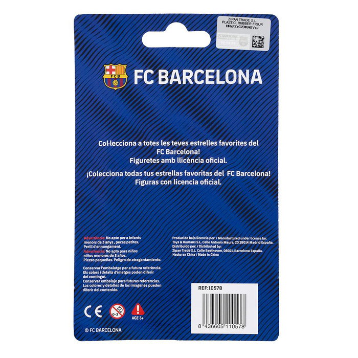 Minix Llavero Pedri Football Club Barcelona - Porte-clés 10.5 x 17 x 4 cm