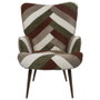 Home Deco Factory Butaca-sillón Patchwork Scott