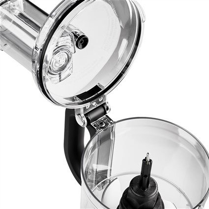 KitchenAid 5KFP0719 EAC Robot Culinaire Compact 1,7 L avec Bloc Lisse, 2 Vitesses, Fonction Pulse et Accessoires (Bol Lavable au Lave-vaisselle)