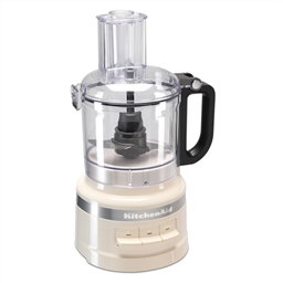 KitchenAid 5KFP0719 EAC Robot Culinaire Compact 1,7 L avec Bloc Lisse, 2 Vitesses, Fonction Pulse et Accessoires (Bol Lavable au Lave-vaisselle)