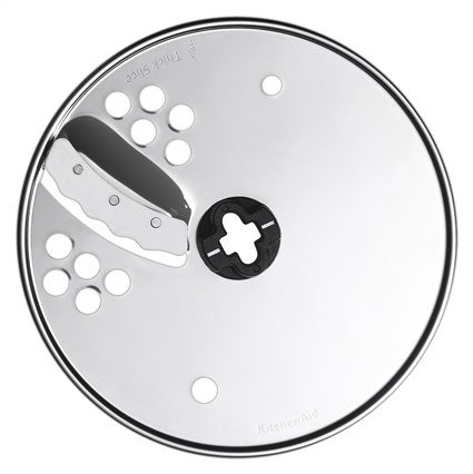 KitchenAid 5KFP0719 EAC Robot Culinaire Compact 1,7 L avec Bloc Lisse, 2 Vitesses, Fonction Pulse et Accessoires (Bol Lavable au Lave-vaisselle)
