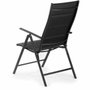 Fieldmann FDZN 5016 Lot de 2 chaises de jardin noires