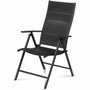 Fieldmann FDZN 5016 Lot de 2 chaises de jardin noires