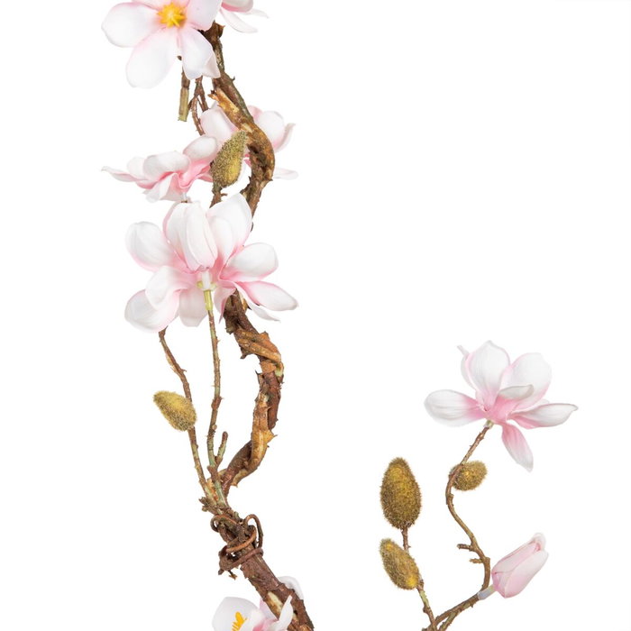 BigBuy Home Fleur décorative Vert Rose 30 x 10 x 91 cm