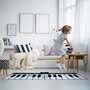 DEQUBE Manta Piano Musical XL - Tapis de sol géant 2m avec 24 touches, 8 instruments, 10 mélodies pour enfants 3 ans et plus