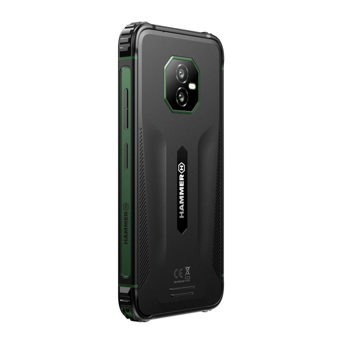 Hammer Ranger Smartphone Rugerisé 4G 6" 6+(8)+128GB Black Green IP69 MIL-STD-810H