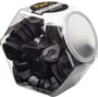 DUNLOP Lot de 60 porte-médiators en plastique Ergo - Noir